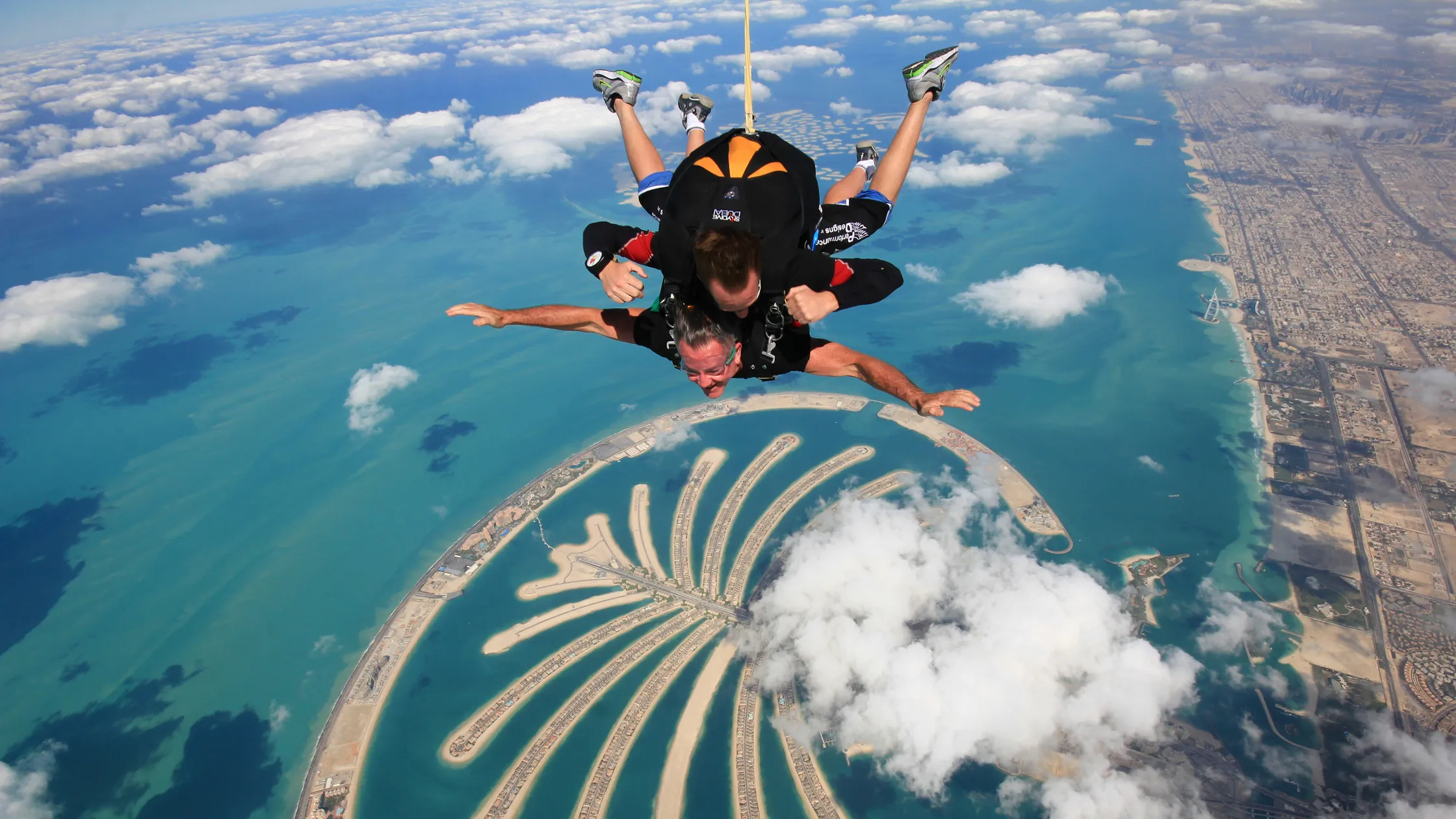 Skydive Dubai near Dubai Marina